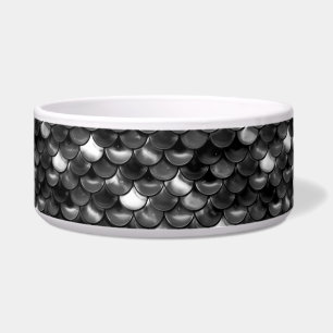 Falln Black and White Scales Bowl