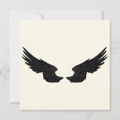 Falln Black Angel Wings (Back)