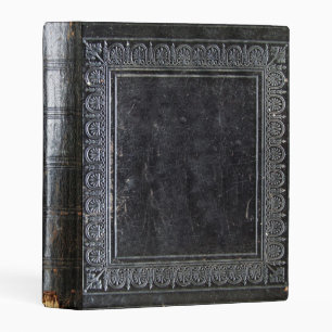 Falln Black Antique Book Mini Binder