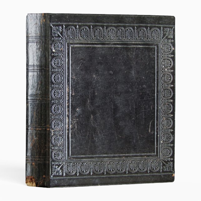 Falln Black Antique Book Mini Binder (Front/Spine)