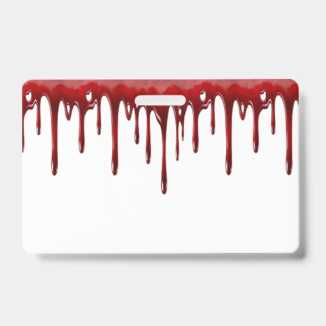 Falln Blood Drips Badge (Front)