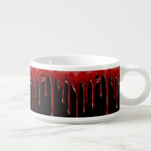 Falln Blood Drips Black Bowl