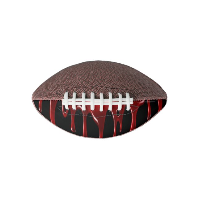 Falln Blood Drips Black Football (Front)