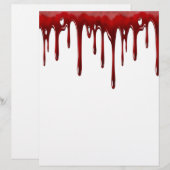 Falln Blood Drips White (Front/Back)