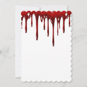 Falln Blood Drips White