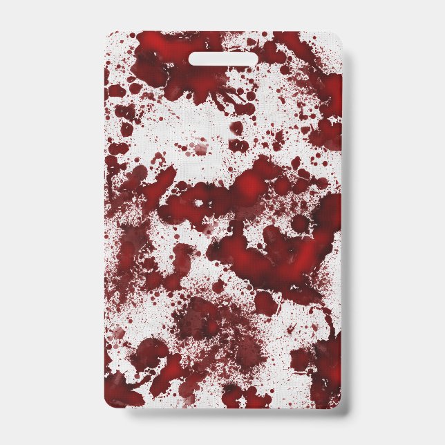 Falln Blood Splatter Badge (Front)