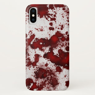 Falln Blood Splatter iPhone X Case