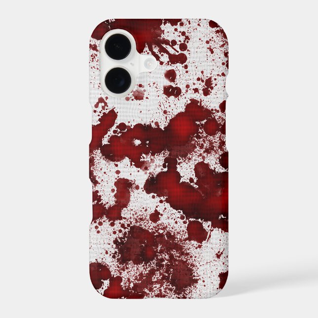 Falln Blood Splatter Iphone Case (Back)