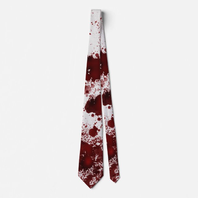 Falln Blood Stains Neck Tie (Front)