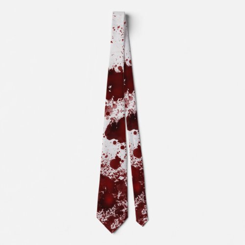 Falln Blood Stains Neck Tie