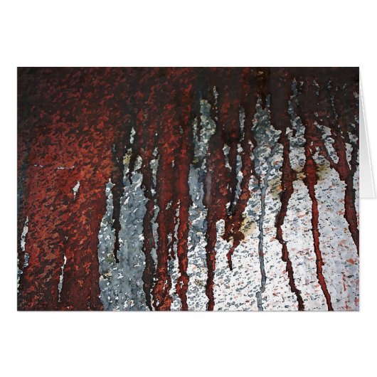 Falln Bloody Rust Drips Cards (Front Horizontal)