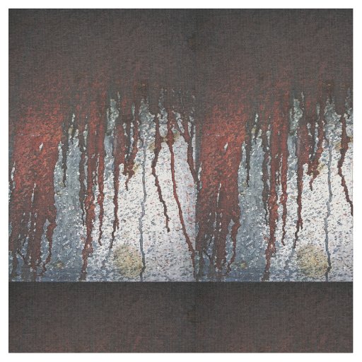Falln Bloody Rust Drips Fabric