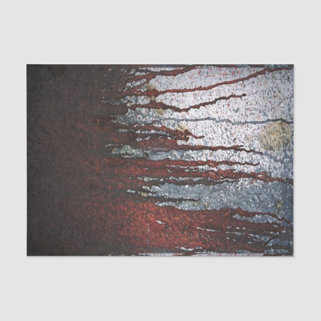 Falln Bloody Rust Drips Tissue Paper (Front)
