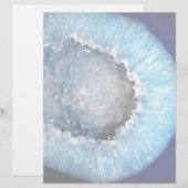 Falln Blue Crystal Geode (Front/Back)