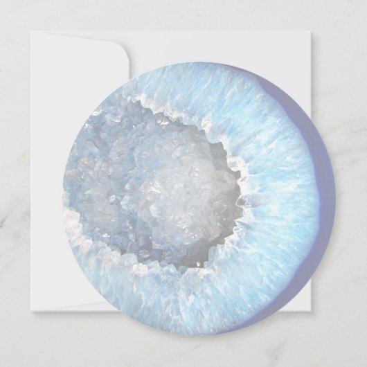 Falln Blue Crystal Geode (Back)