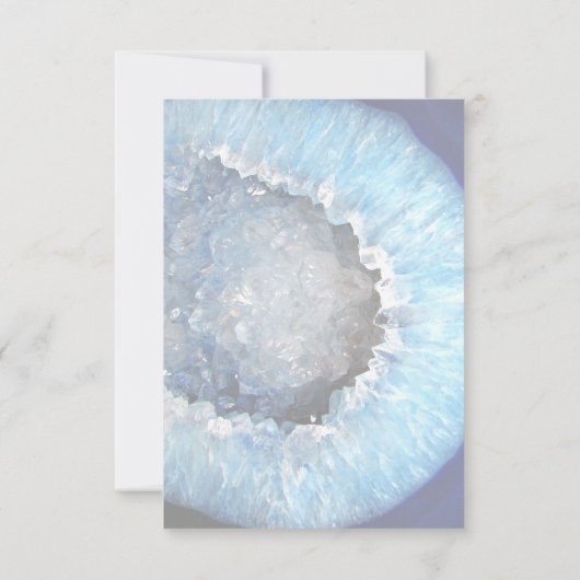 Falln Blue Crystal Geode (Back)