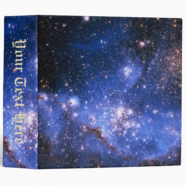 Falln Blue Embrionic Starfield Binder (Front/Spine)