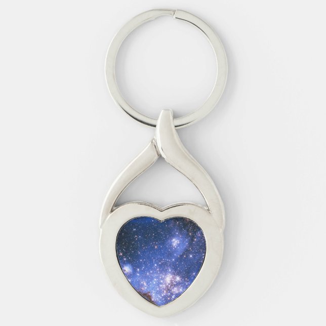 Falln Blue Embrionic Starfield Keychain (Front)