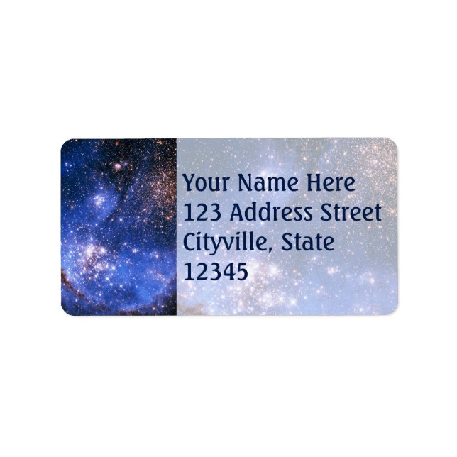 Falln Blue Embrionic Starfield Label (Front)