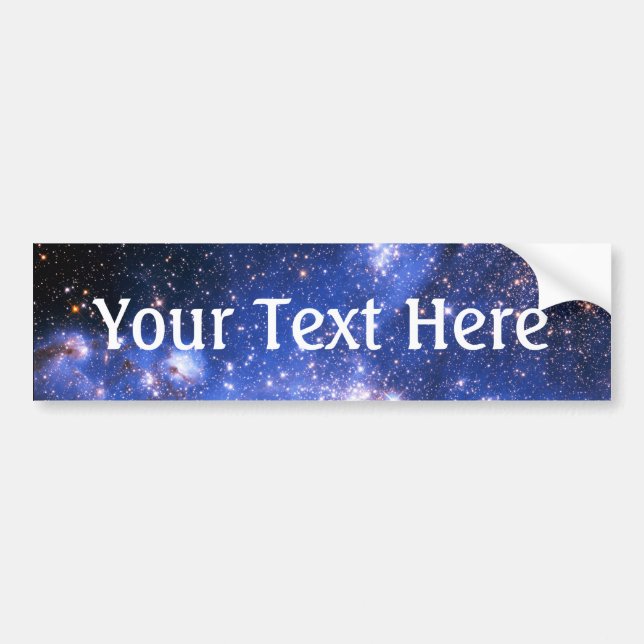 Falln Blue Embrionic Stars Bumper Sticker (Front)