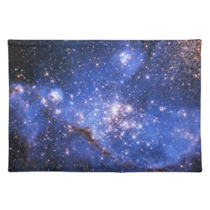 Falln Blue Embrionic Stars Cloth Placemat