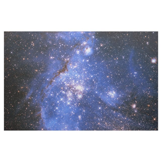Falln Blue Embrionic Stars Fabric (Yard)