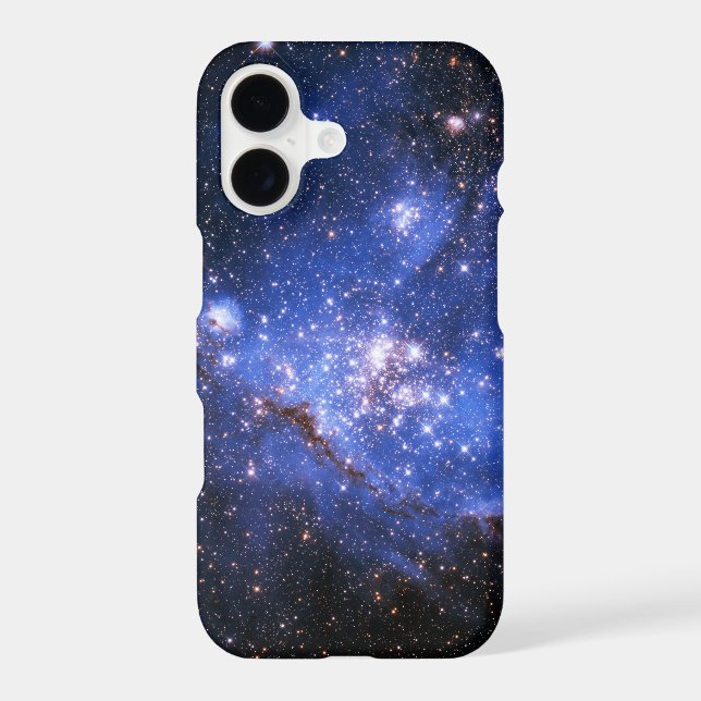 Falln Blue Embrionic Stars Iphone Case (Back)