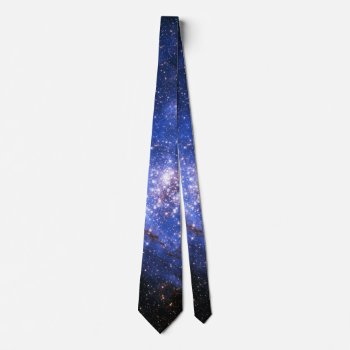 Falln Blue Embrionic Stars Tie by FallnAngelCreations at Zazzle
