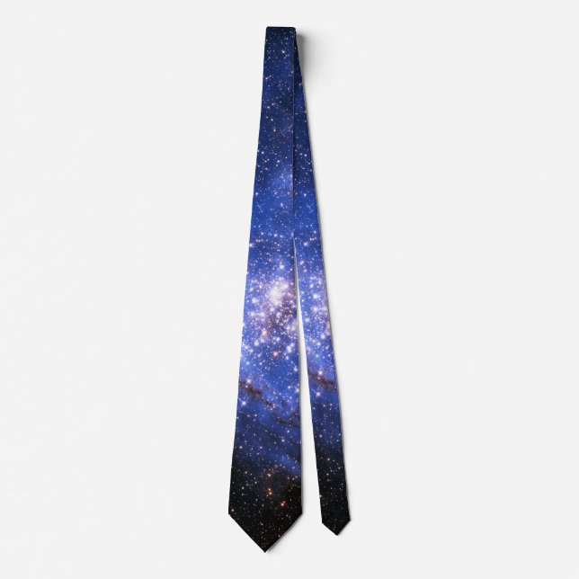 Falln Blue Embrionic Stars Tie (Front)