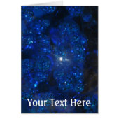 Falln Blue Glass Bubbles (Front)