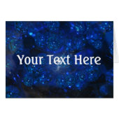 Falln Blue Glass Bubbles (Front Horizontal)