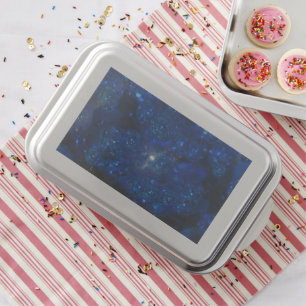 Falln Blue Glass Bubbles Cake Pan