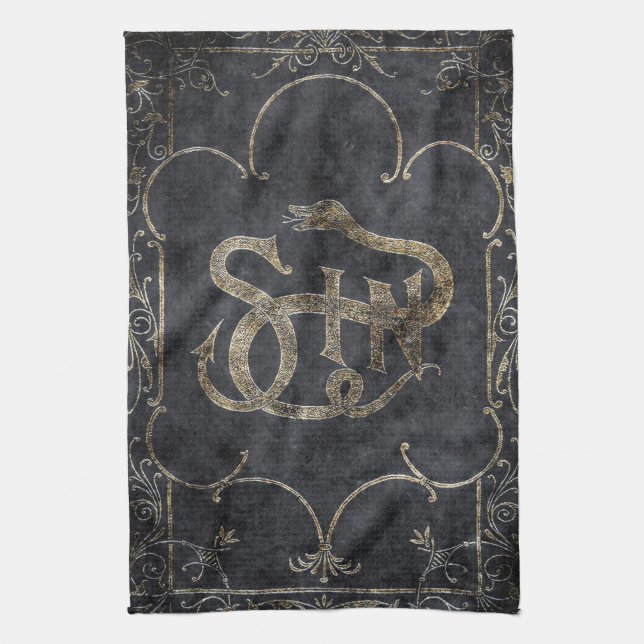 Falln Book of Sin Kitchen Towel (Vertical)