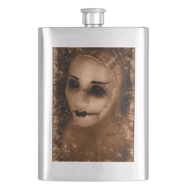 Falln Broken Pierrot Flask (Front)