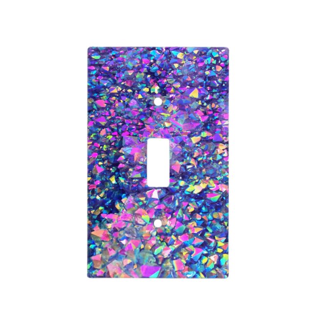 Falln Bubble Crystals Light Switch Cover (Front)