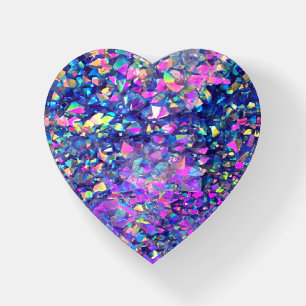 Falln Bubble Crystals Paperweight