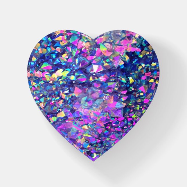 Falln Bubble Crystals Paperweight (Front)