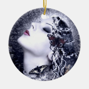Falln Butterfly Ceramic Ornament