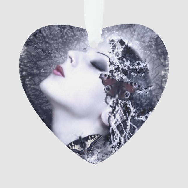 Falln Butterfly Ornament (Front)