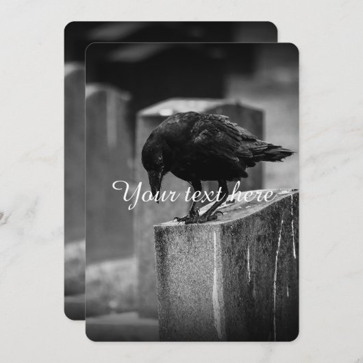 Falln Cemetery Crow (Front/Back)