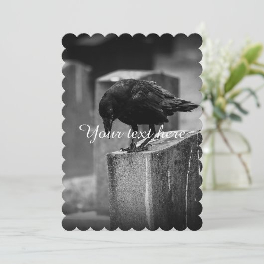 Falln Cemetery Crow (Standing Front)