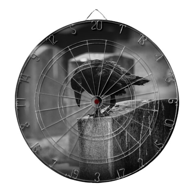 Falln Cemetery Crow Dart Board (Front)