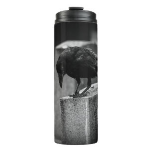 Falln Cemetery Crow Thermal Tumbler