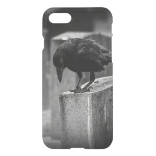 Falln Cemetery Crow iPhone SE/8/7 Case