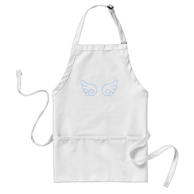 Falln Chibi Angel Wings Adult Apron (Front)