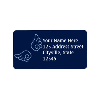 Falln Chibi Angel Wings Label