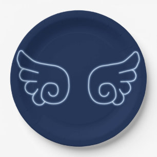 Falln Chibi Angel Wings Paper Plates