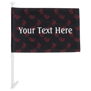 Falln Chibi Demon Wings Car Flag