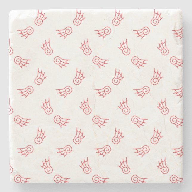 Falln Chibi Demon Wings Stone Coaster (Front)