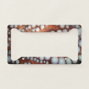Falln Close And Personal Octopus License Plate Frame